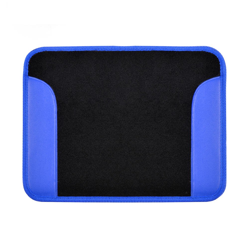 BDK Fresh Carpet Floor Mats, Color Tribal Tattoo Design Vinyl Trim for Car Sedan Truck SUV, Front & Rear Set of 4 Universal Fit, Tattoo Blue (MT-201-BL) - Image 5