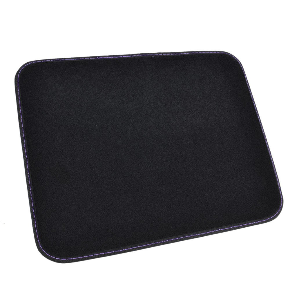 BDK Purple White Butterfly Design Carpet Car Floor Mats for Auto Van Truck SUV-4 Pieces Front & Rear Full Set with Rubber Backing-Universal Fit (MT-509-PP) - Image 6