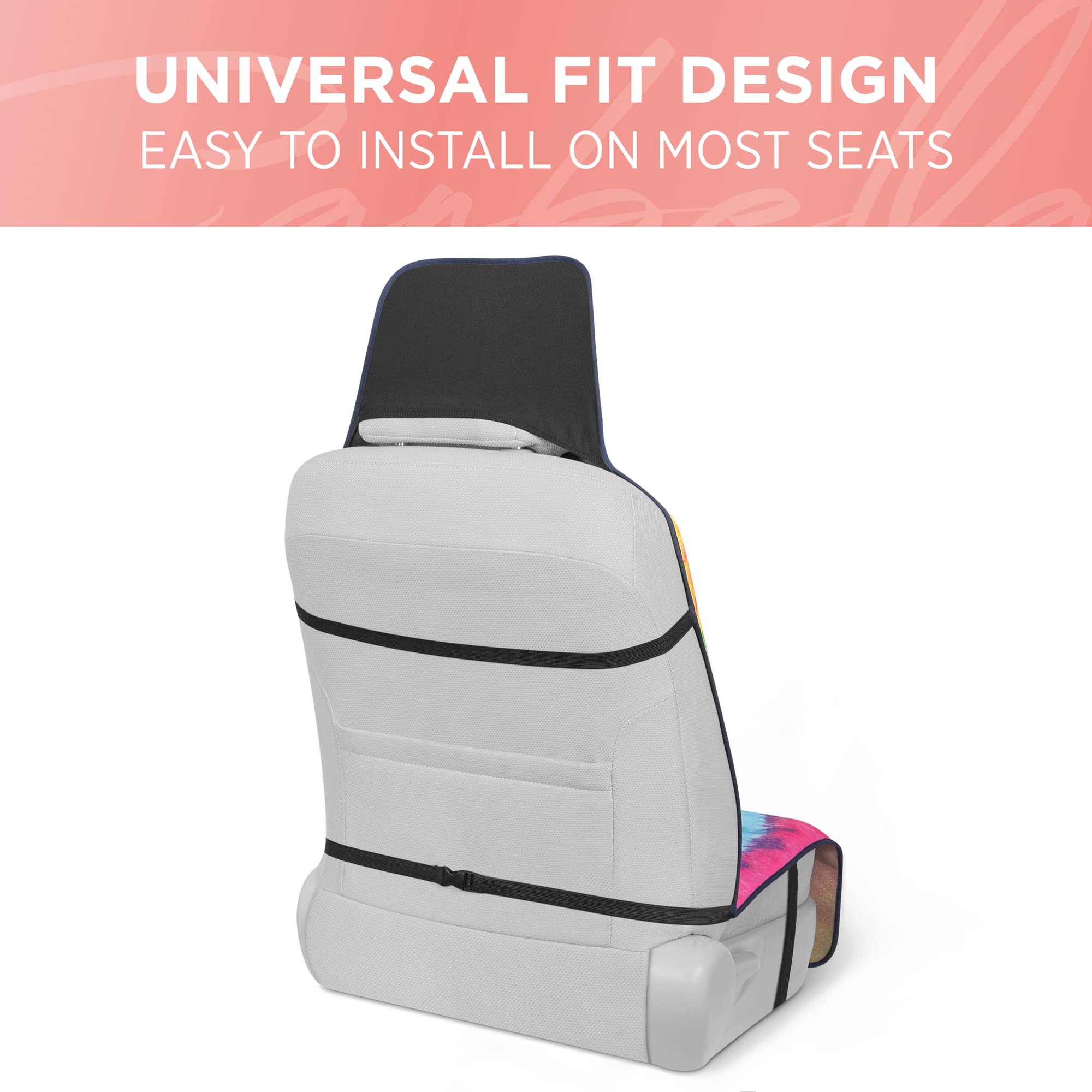 Carbella 3PC Rainbow TIE DYE SEAT Liner - Image 6