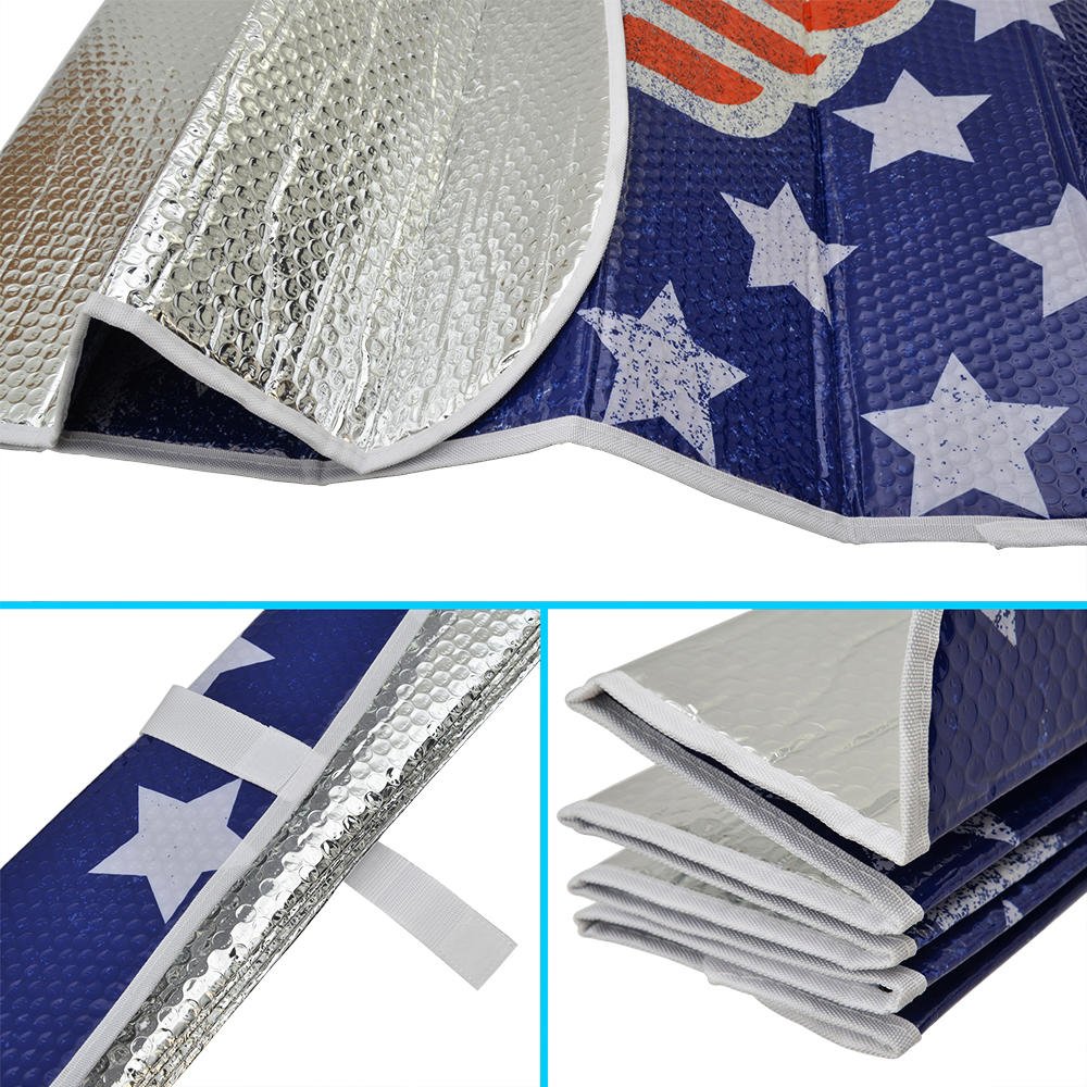 Wonder Woman Red Logo DC Comics Official Licensed Front Windshield Sun Shade-Accordion Folding Auto Sunshade for Car Truck SUV-Blocks UV Rays Sun Visor Protector-Keep Your Vehicle Cool- 58 x 27 Inch - Image 9